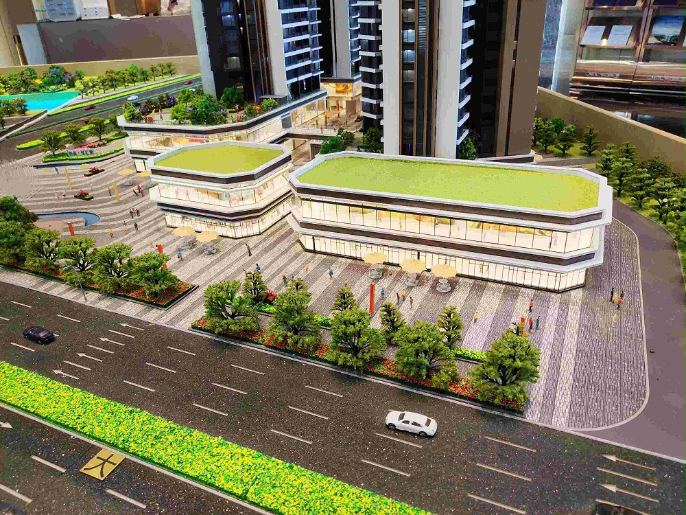 增城麗江國際建筑沙盤模型案例